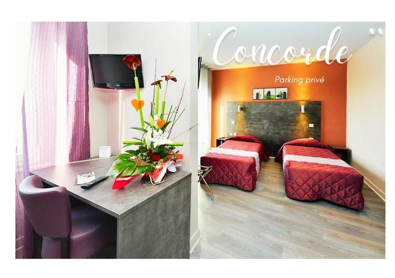 Hotel Concorde - Rodez Centre Ville Exterior photo